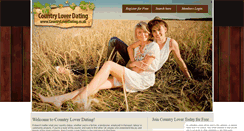 Desktop Screenshot of countryloverdating.co.uk